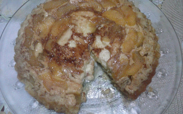 Torta de maçã prática e econômica
