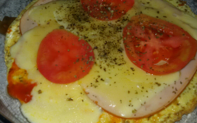 Pizza de ovo rápida