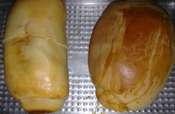 Pão caseiro simples (pão sovado)