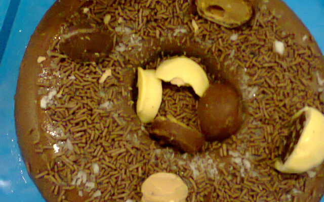 Brigadeirão de ovomaltine