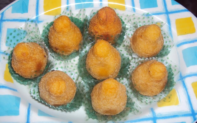 Coxinha de galinha deliciosa da Vovó Cely