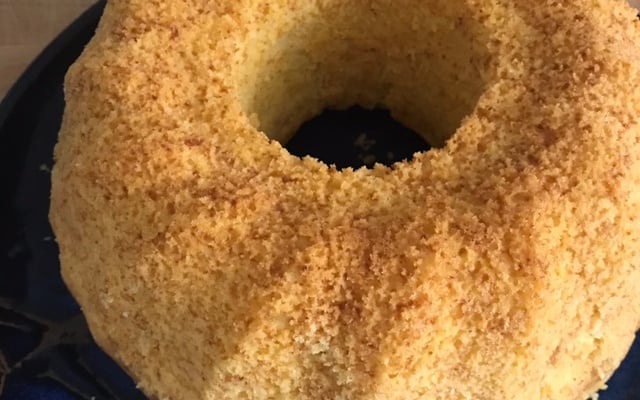 Bolo de fubá da vó Maria