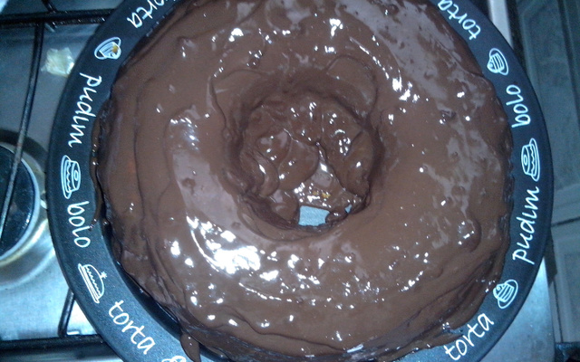 Cobertura de chocolate cremosa