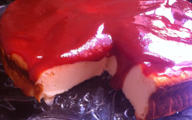 Torta de ricota com goiabada super fácil