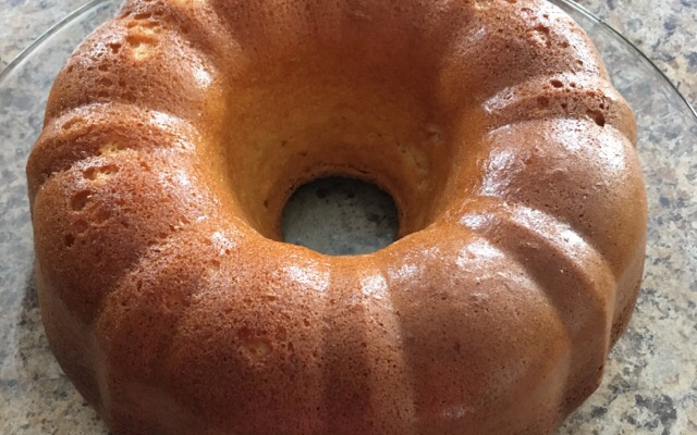 Bolo Santa Clara ao leite de coco