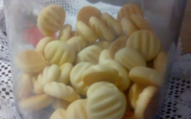 Bolachinhas de amido de milho