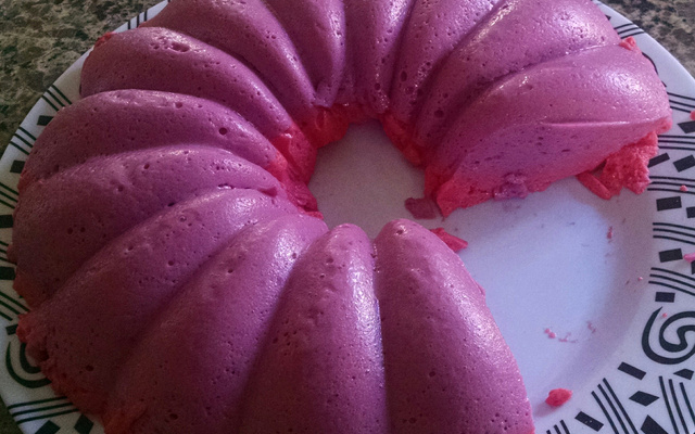 Sobremesa rápida de gelatina