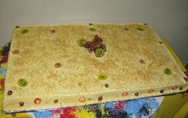 Torta de pão da Paty