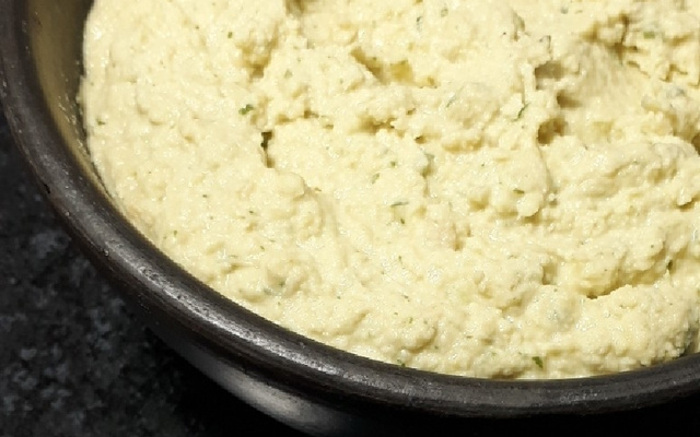 Patê de grão-de-bico