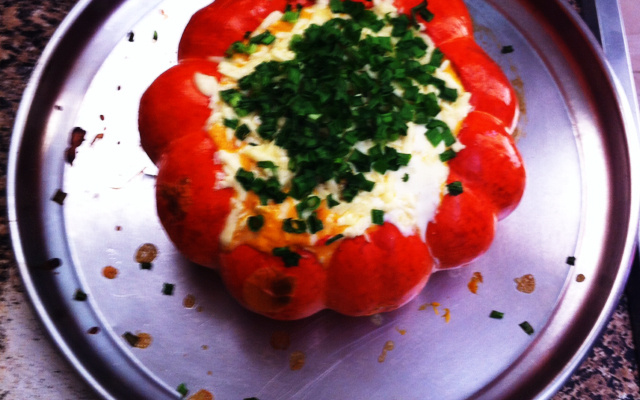 Carne de sol na moranga