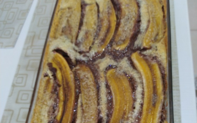 Bolo torta de banana