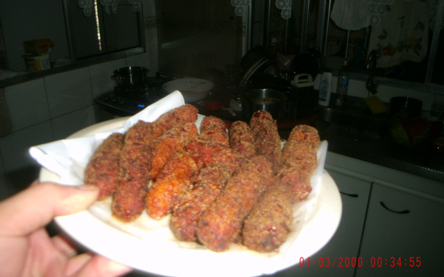 Croquete de calabresa