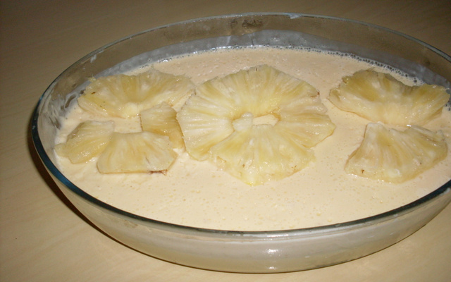 Mousse de abacaxi