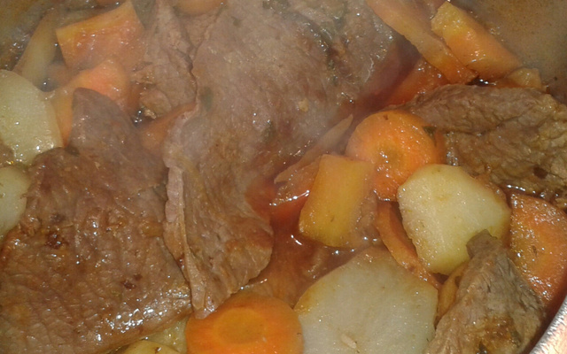 Bife de panela de pressão