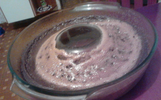 Brigadeirão de microondas