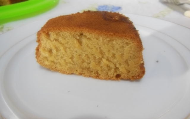 Bolo Vegetariano de Laranja e Gengibre