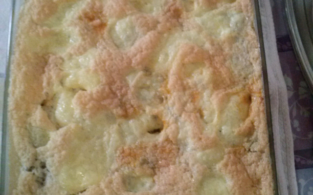 Omelete de carne moída