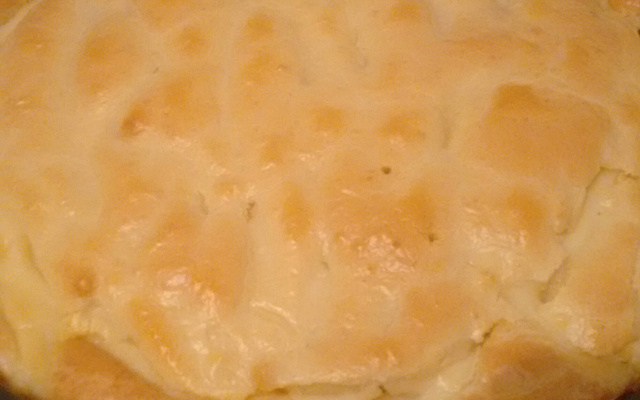 Torta de frango de liquidificador