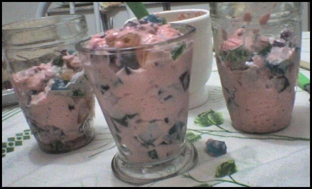 Gelatina Mosaico Cremosa