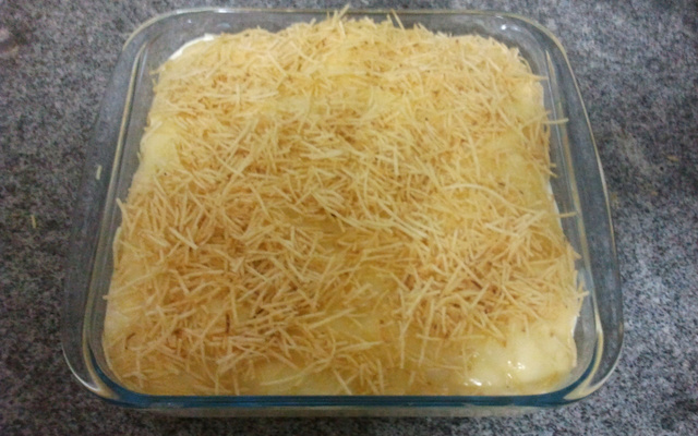 Fricassê saboroso de frango