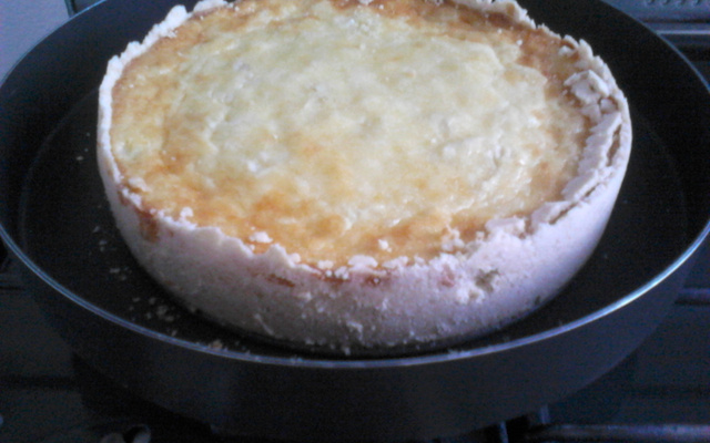 Quiche fácil de queijo e cebola