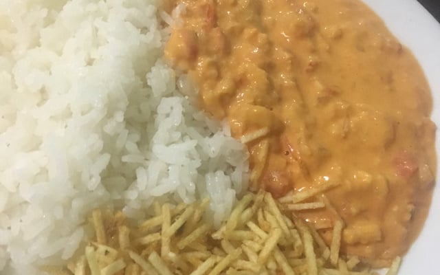 Estrogonofe de Camarão