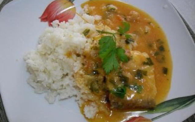 Tilápia ao molho branco