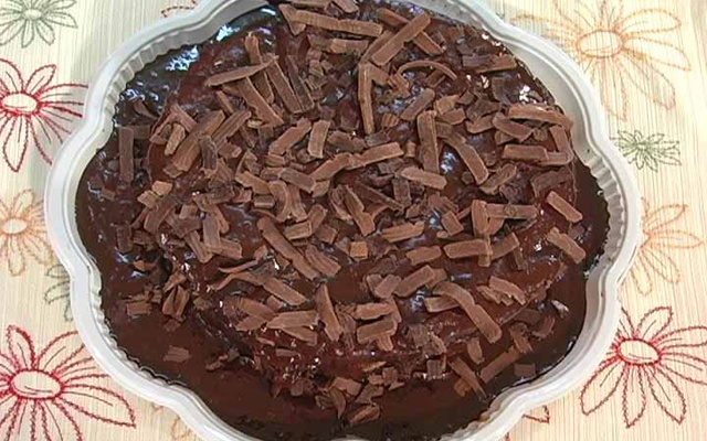 Bolo trufado prático