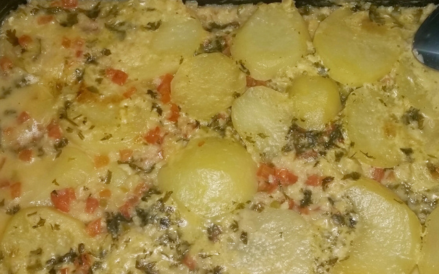 Filé de polaca ensopado simples