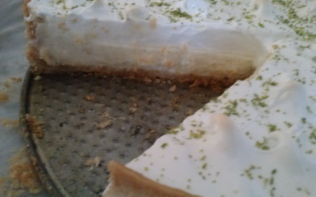 Torta mousse de limão