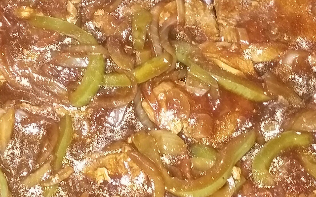 Bife ao molho barbecue