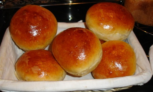 Pãezinhos doces fáceis