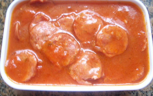 Molho de liguiça calabresa do Marcelo