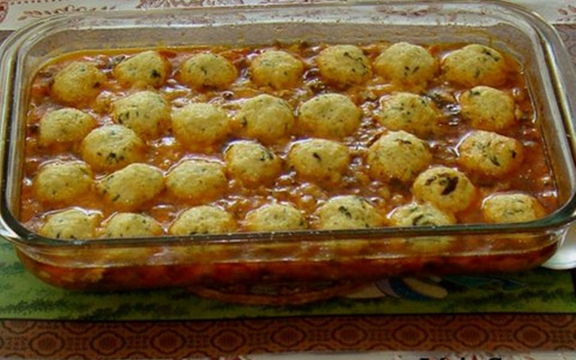 Nhoque de ricota, criação do Lúcio Cezar