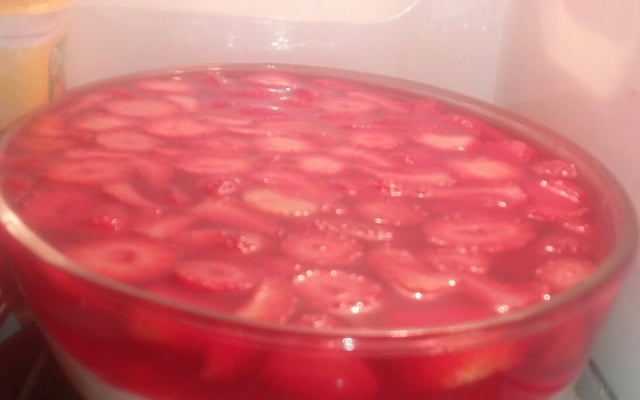 Sobremesa de morango