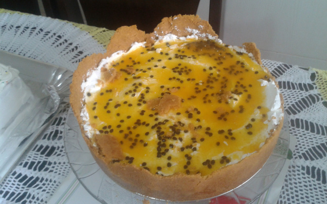 Torta de maracujá