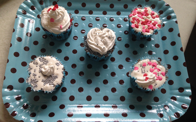 Cupcake de chocolate