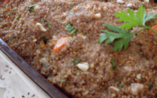 Quibe de forno molhadinho