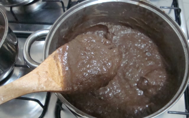 Doce de casca de banana