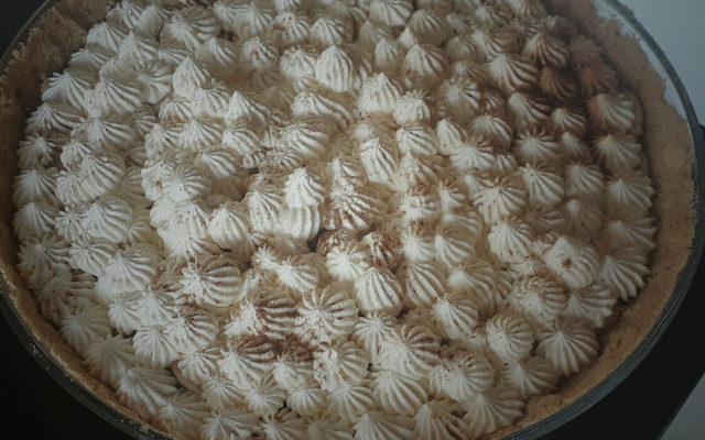 Torta de banana banoffee