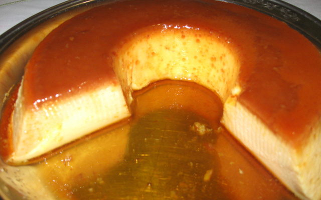 Pudim de furinhos igual ao da embalagem de leite condensado