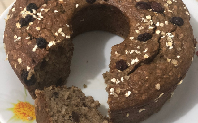 Bolo de banana (sem trigo e sem leite)