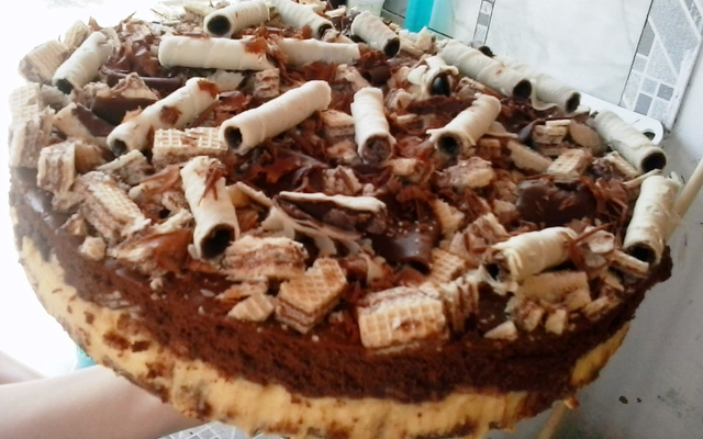 Torta de Waffer ou Bis