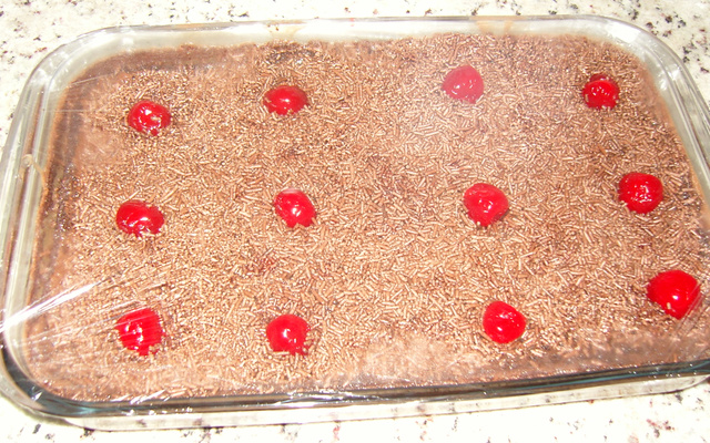 Bolo dos sete - sobremesa maravilhosa