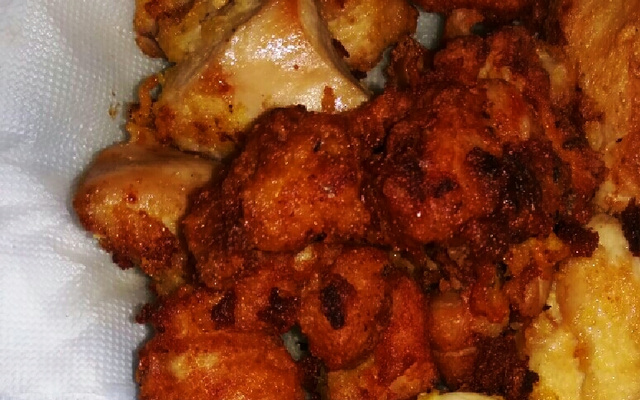 Frango com casquinha crocante