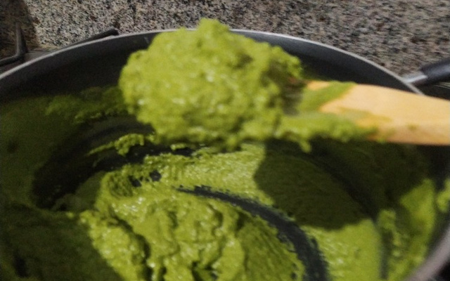 Souflé de espinafre da D. Zuleika