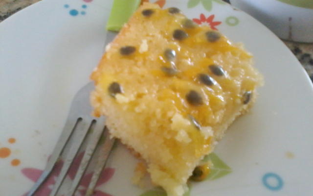 Bolo de maracujá