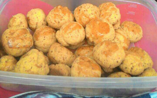 Salgadinho de queijo da Carminha