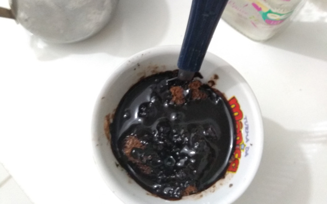 Bolo de caneca caseiro