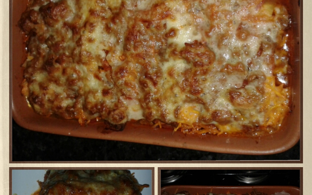 Abobrinha com legumes ao forno